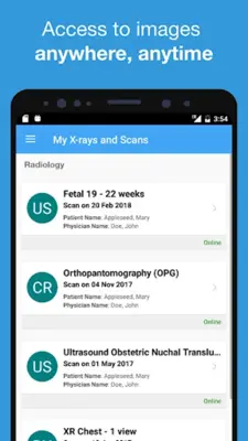 SKG Radiology Patient android App screenshot 3